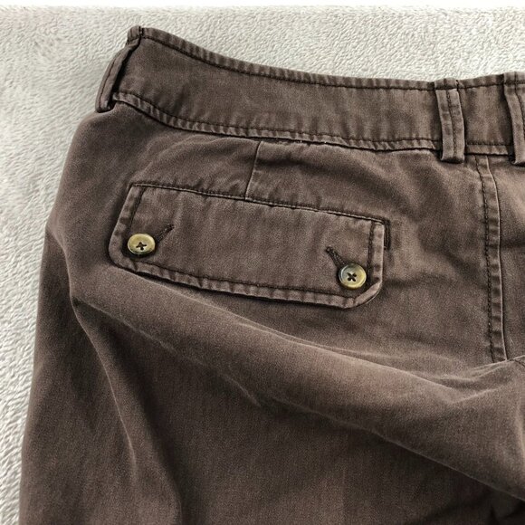 Banana Republic Womens Pants Size 14 Bootcut Classic Casual Brown Retro Cotton - Picture 13 of 16